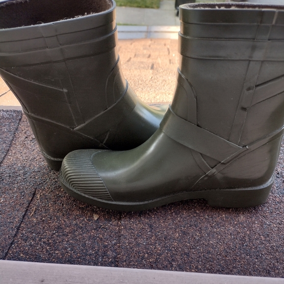 Coach Army Green Rainboots - Picture 4 of 7
